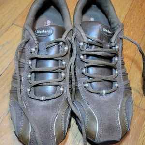 Brown Sketchers Shoes Woman's Size 9